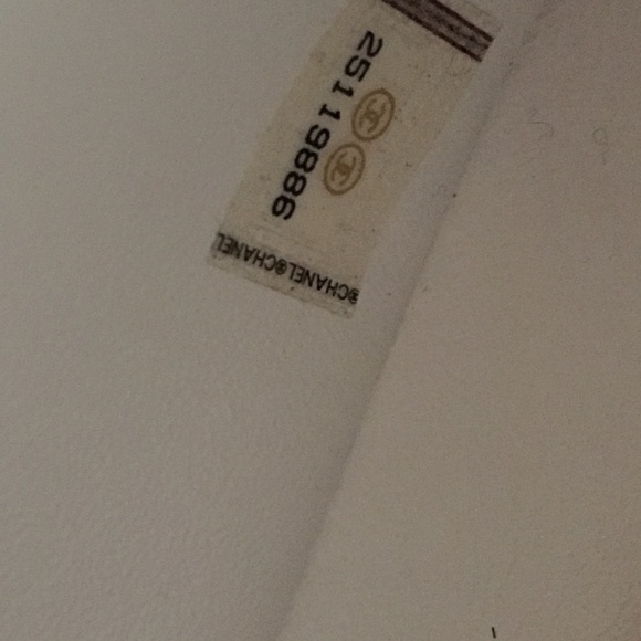 100% Auth Chanel Rectangle Mini Chevron Lambskin - Picture 5 of 7